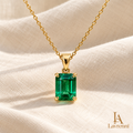Lavrenni™ Round Solitaire Pendant Necklace