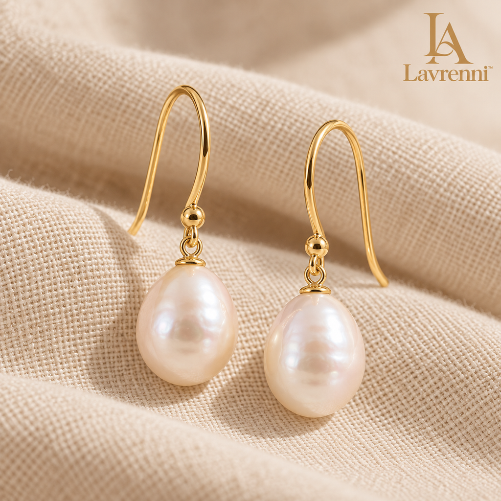Lavrenni™ Pearl Drop Earrings