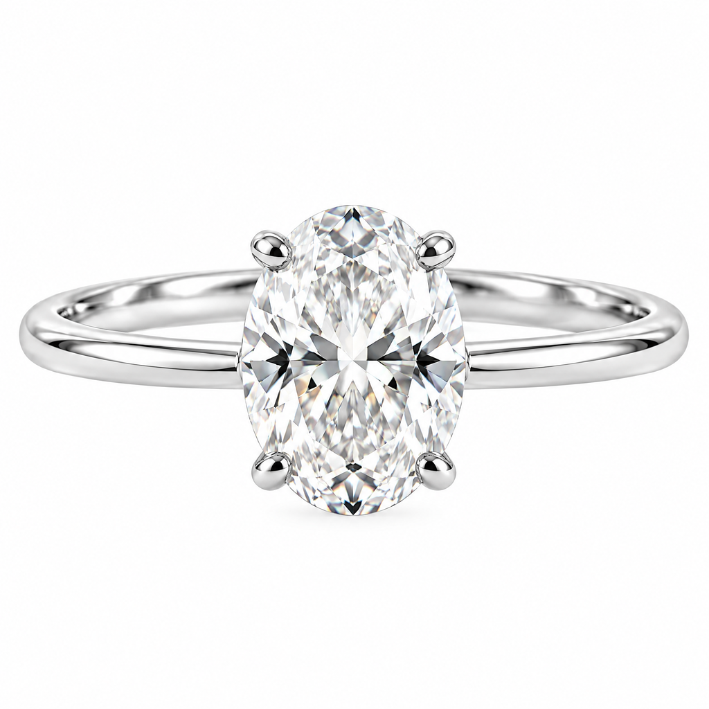 Lavrenni™ Oval Solitaire Ring